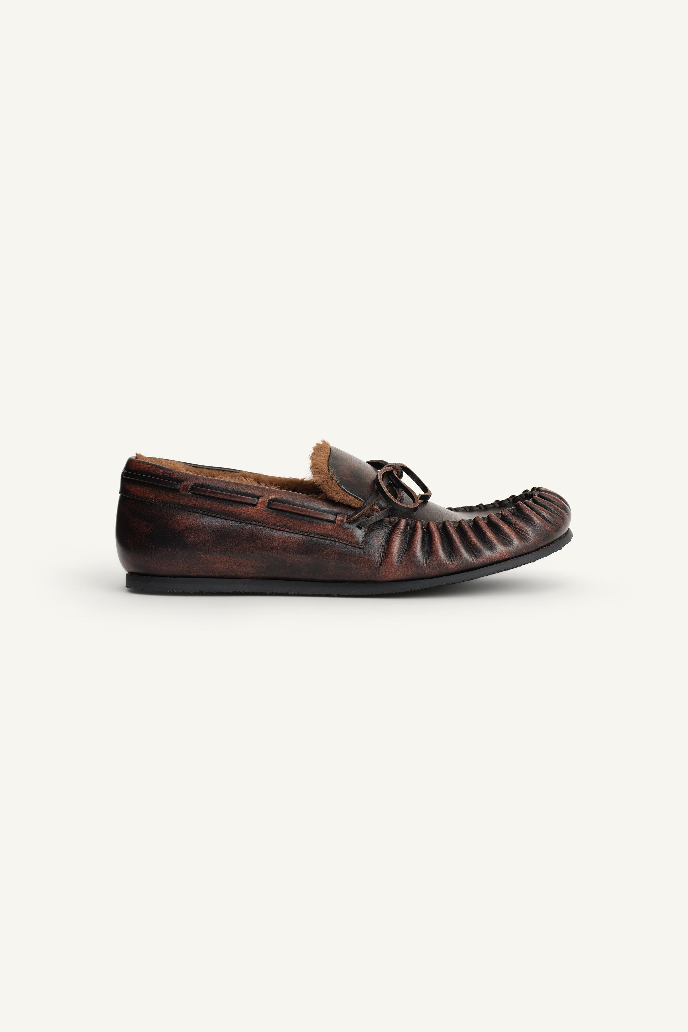 LIMITED EDITION LEATHER BOW LOAFERS